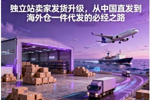 獨(dú)立站賣(mài)家發(fā)貨升級(jí)，從中國(guó)直發(fā)到海外倉(cāng)一件代發(fā)的必經(jīng)之路