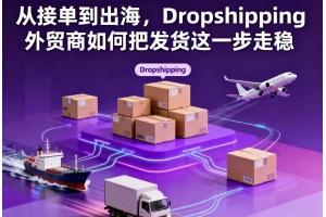 從接單到出海，Dropshipping外貿(mào)商如何把發(fā)貨這一步走穩(wěn)