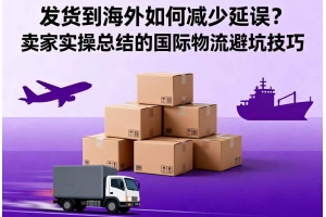 發(fā)貨到海外如何減少延誤？賣家實操總結(jié)的國際物流避坑技巧