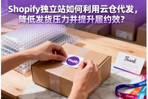 Shopify 獨立站如何利用云倉代發，降低發貨壓力并提升履約效