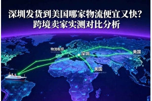 深圳發(fā)貨到美國哪家物流便宜又快？跨境賣家實測對比分析