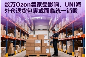 數(shù)萬Ozon賣家受影響，UNI海外倉退貨包裹或面臨統(tǒng)一銷毀