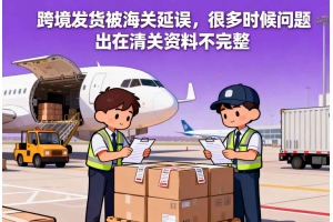 跨境發(fā)貨被海關(guān)延誤，很多時候問題出在清關(guān)資料不完整