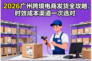 2026廣州跨境電商發(fā)貨全攻略，時(shí)效成本渠道一次選對(duì)