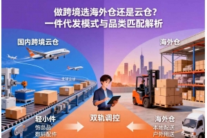 做跨境選海外倉還是云倉？一件代發(fā)模式與品類匹配解析