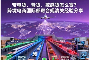 帶電貨、普貨、敏感貨怎么寄？跨境電商國際郵寄合規清關經驗分享