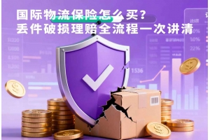國際物流保險怎么買？丟件破損理賠全流程一次講清
