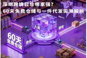 深圳跨境云倉哪家強？60天免費倉儲與一件代發實測解析