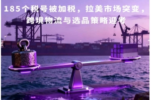 185個(gè)稅號(hào)被加稅，拉美市場(chǎng)突變，跨境物流與選品策略迎考