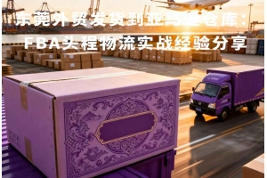 東莞外貿發貨到亞馬遜倉庫：FBA頭程物流實戰經驗分享