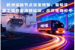 歐洲運(yùn)輸節(jié)點(diǎn)突發(fā)預(yù)警，葡萄牙罷工或引發(fā)連鎖延誤，出貨策略迎考