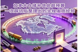 加拿大倉儲補貨總超預算 一次踩坑后整理出的頭程發(fā)貨經(jīng)驗