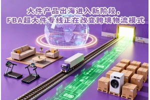 大件產(chǎn)品出海進(jìn)入新階段，F(xiàn)BA超大件專線正在改變跨境物流模式