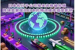 日本佐川子公司報關資格被吊銷，跨境賣家發往日本的物流成本或受影響