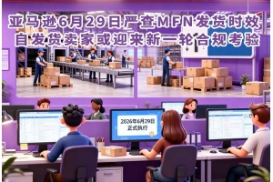 亞馬遜6月29日嚴查MFN發貨時效 自發貨賣家或迎來新一輪合規考驗