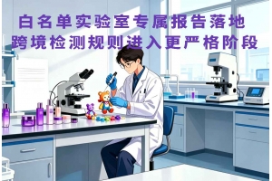 白名單實(shí)驗(yàn)室專屬報(bào)告落地 跨境檢測(cè)規(guī)則進(jìn)入更嚴(yán)格階段