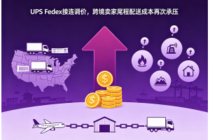 UPS、FedEx接連調(diào)價(jià),跨境賣家尾程配送成本再次承壓