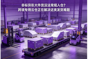 非標異形大件貨沒法常規入倉？跨境專用云倉正在解決這類發貨難題