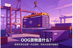 OOG貨物是什么？很多外貿(mào)企業(yè)第一次出貨時，往往從這里開始踩坑