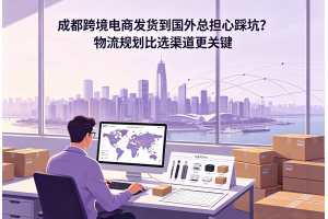 成都跨境電商發貨到國外總擔心踩坑？物流規劃比選渠道更關鍵